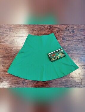 Boden Kelly Green A-Line Skirt